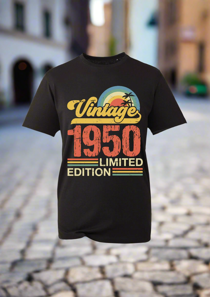 Vintage Year 1950-1980 Limited Edition